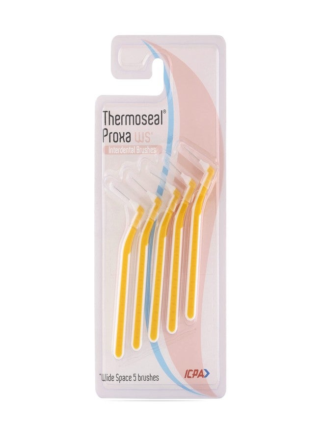ICPA Thermoseal Proxa Wide Space (WS) Manual Brush for adults(Pack of 3)Multicolor - Image 5